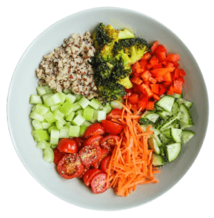 Un Bowl de ensalada